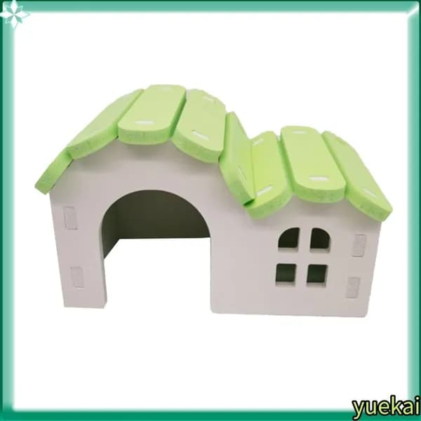 Уютный домик для хомяков, из PVC, компактный, для мелких грызунов