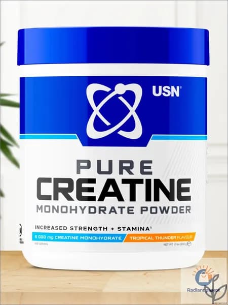 CREATINE MONOHYDRATE Tropical Thunder / КРЕАТИН МОНОГИДРАТ ЮСН со вкусом Тропический гром, порошок, 500 г .