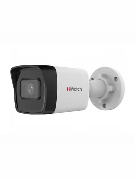 Камера видеонаблюдения уличная HiWatch IPC-B020(C) (2.8mm) 2Мп уличная цилиндрическая IP-камера с EXIR-подсветкой до 30м и встроенным микрофоном