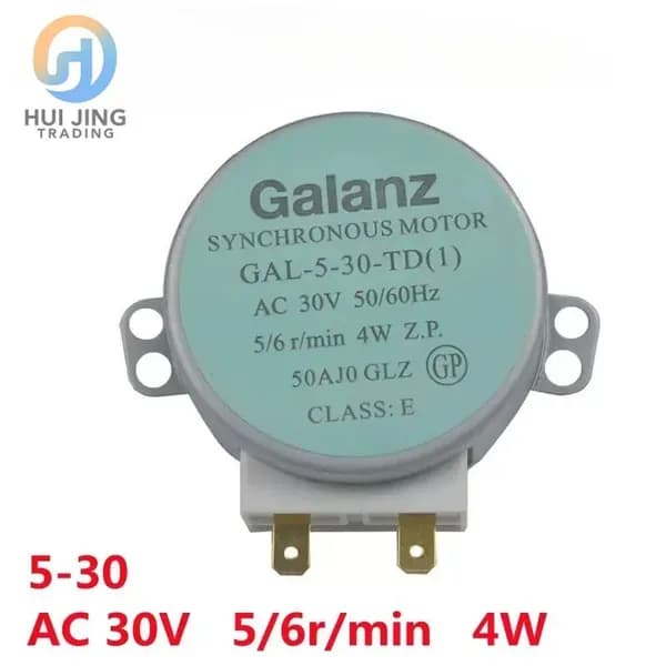 Новое для Galanz Микроволновая печь поворотный мотор Galanz GAL-5-30-TD AC30V 4W стеклянная тарелка вращающийся мотор