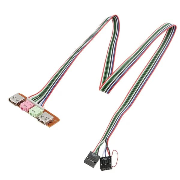 Аудиопанель и 2 USB-порта для передней панели ПК
