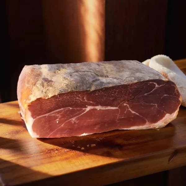 Прошутто нарезка Prosciutto Crudo Balugani, до 1050 гр. (отрез от заводского вакуума)
