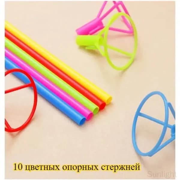 палочка для воздушного шара из латекса длиной 40 см