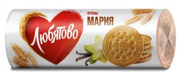 Любятово Печенье затяжное Мария традиционное, 156 г