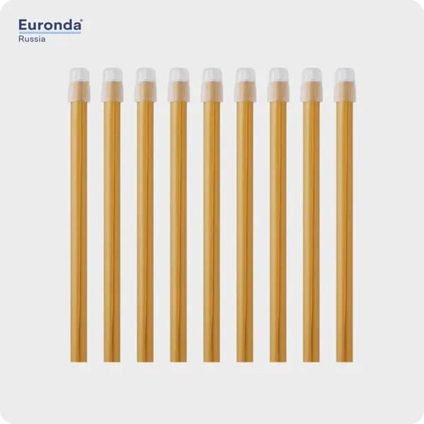Слюноотсосы Euronda Monoart Оранжевые, 100шт