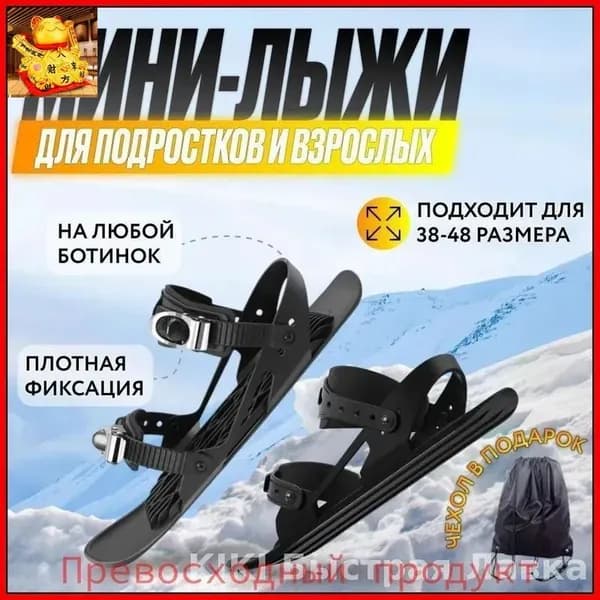 Прогулочные мини-лыжи