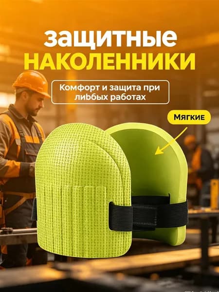 2 шт, Наколенники садовые строительные универсальные, Защита коленного сустава, ЭВА