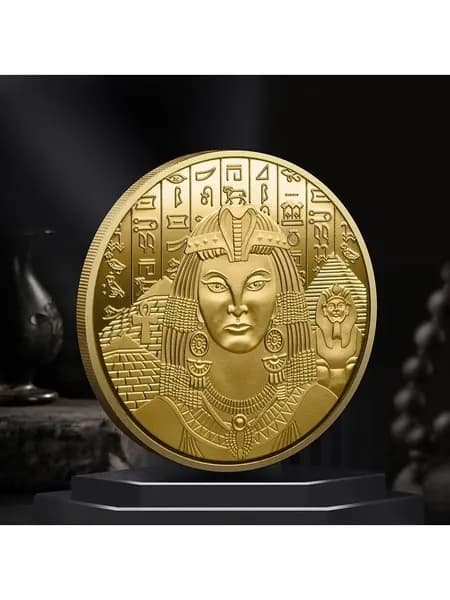 1 памятная монета,Египетская королева солнца бросает вызов монетам