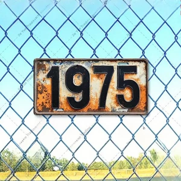 Сувенирный автомобильный номер , металл, 15х30 см.