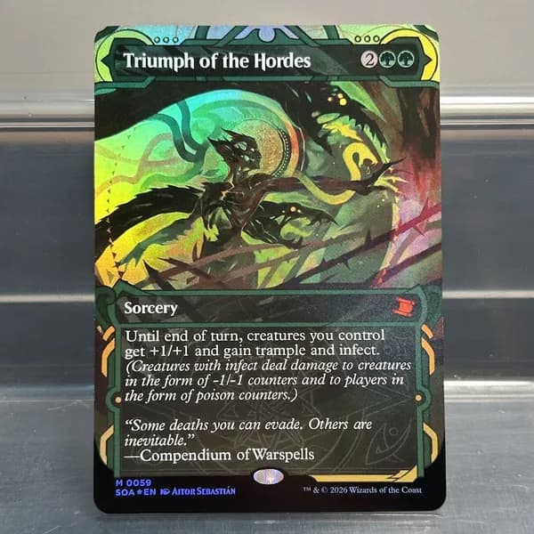 TCG Прокси-карты MTG Proxy МТГ Triumph of the Hordes #59 EN foil