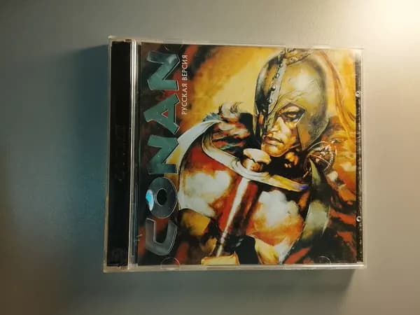 Диск с винтажной игрой для слабого ПК Conan