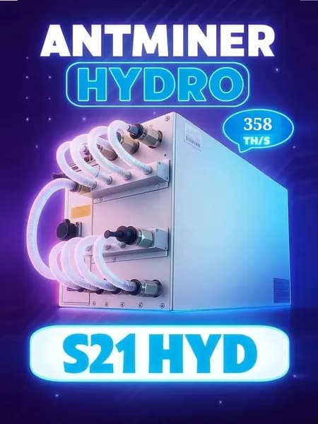 асик майнер ANTMINER S21 HYDRO 358TH/s