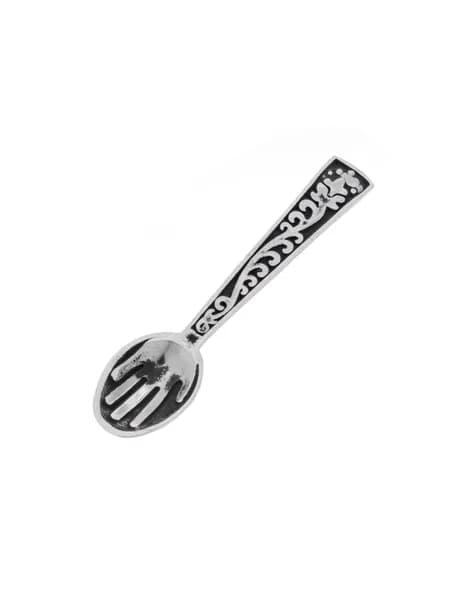 Ложка-загребушка из серебра арт. Л3 22-1