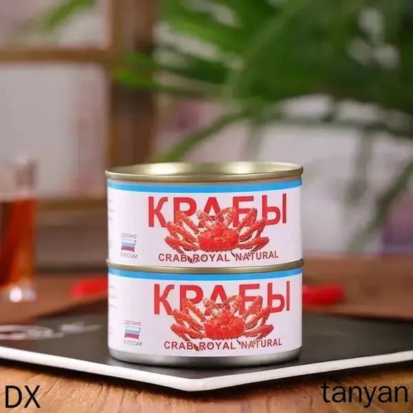 Китайский ресторан "Консервированное мясо краба&130г*2 банки