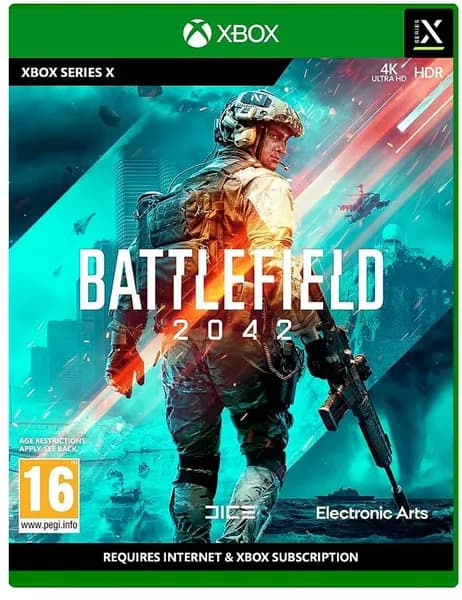 Игра Xbox Series X: Battlefield 2042 (Нужна подписка XBOX) (Диск) (Xbox Series, Русская версия)