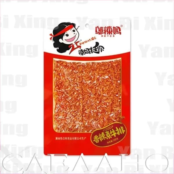 Закуска из соевого стейка Wulama, острый вкус, 100 г*2 шт.