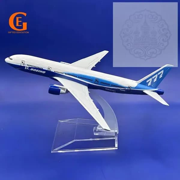 Металлическая Модель Самолета Боинг 777, Авиакомпания Boeing 777