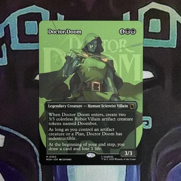 Кастомные прокси-карты высокого качества, MTG PROXY CARDS фойловые карты не, стандартный размер DoctorDoom#365