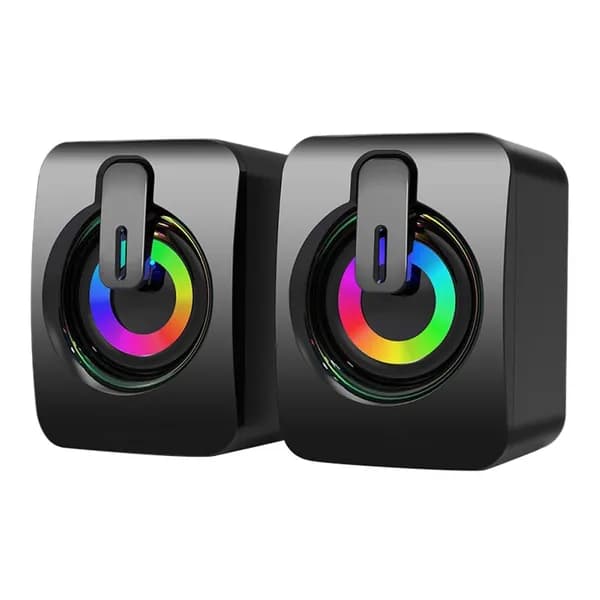 (Y I M W) Компьютерные Колонки USB 3,5 Мм Звуковая Коробка Для ПК HIFI Стереомикрофон