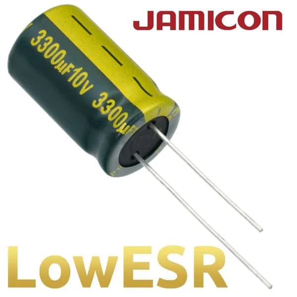 3300мкФ 10В / WL / 12,5х20 / 105 С / конденсатор электролитический (2шт)