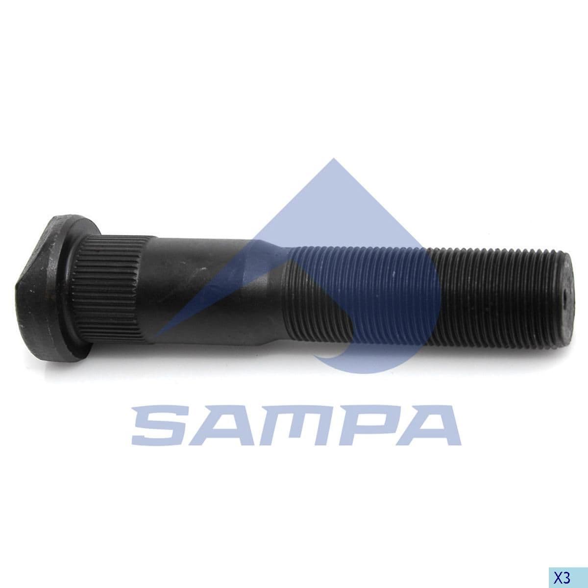 Шпилька колесная M22*1.5*113 Sampa 080.437