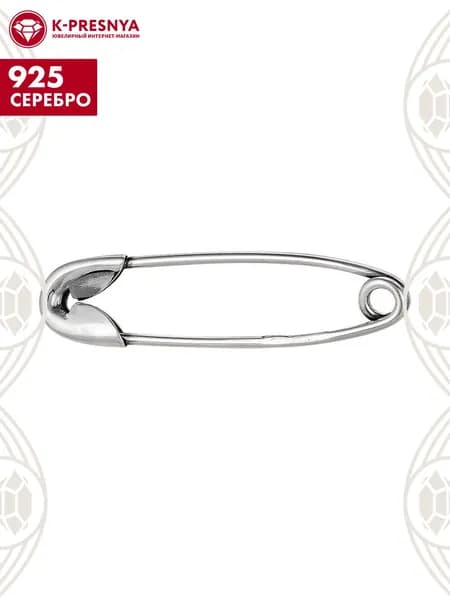 Брошь женская серебро 925, подарок на новый год 2026