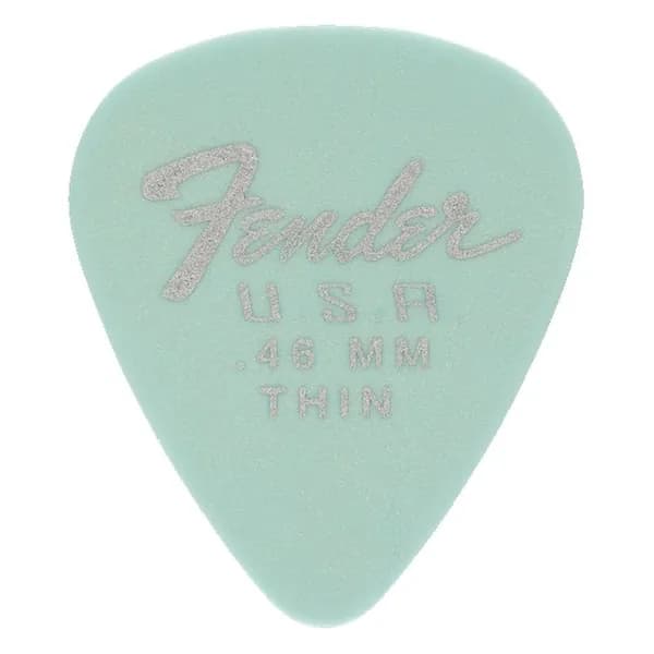 Медиатор FENDER 351 DURA-TONE .46 12 PK Daphne Blue, 0.46 мм, голубой, 1 шт