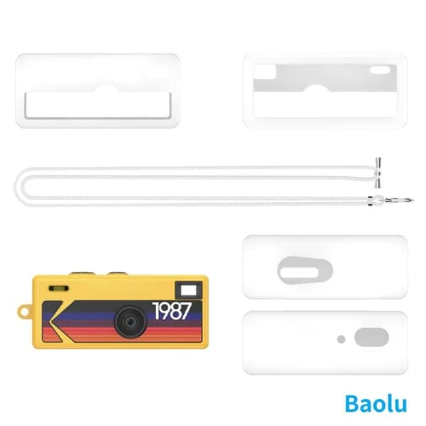 Силиконовый чехол для камеры Kodak CharmeRA Keychain, прозрачный