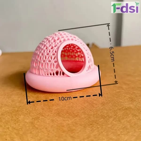 Плавающее укрытие для аквариумных рыб, изготовленное из PLA методом 3Dпечати, популярный декоративный аксессуар