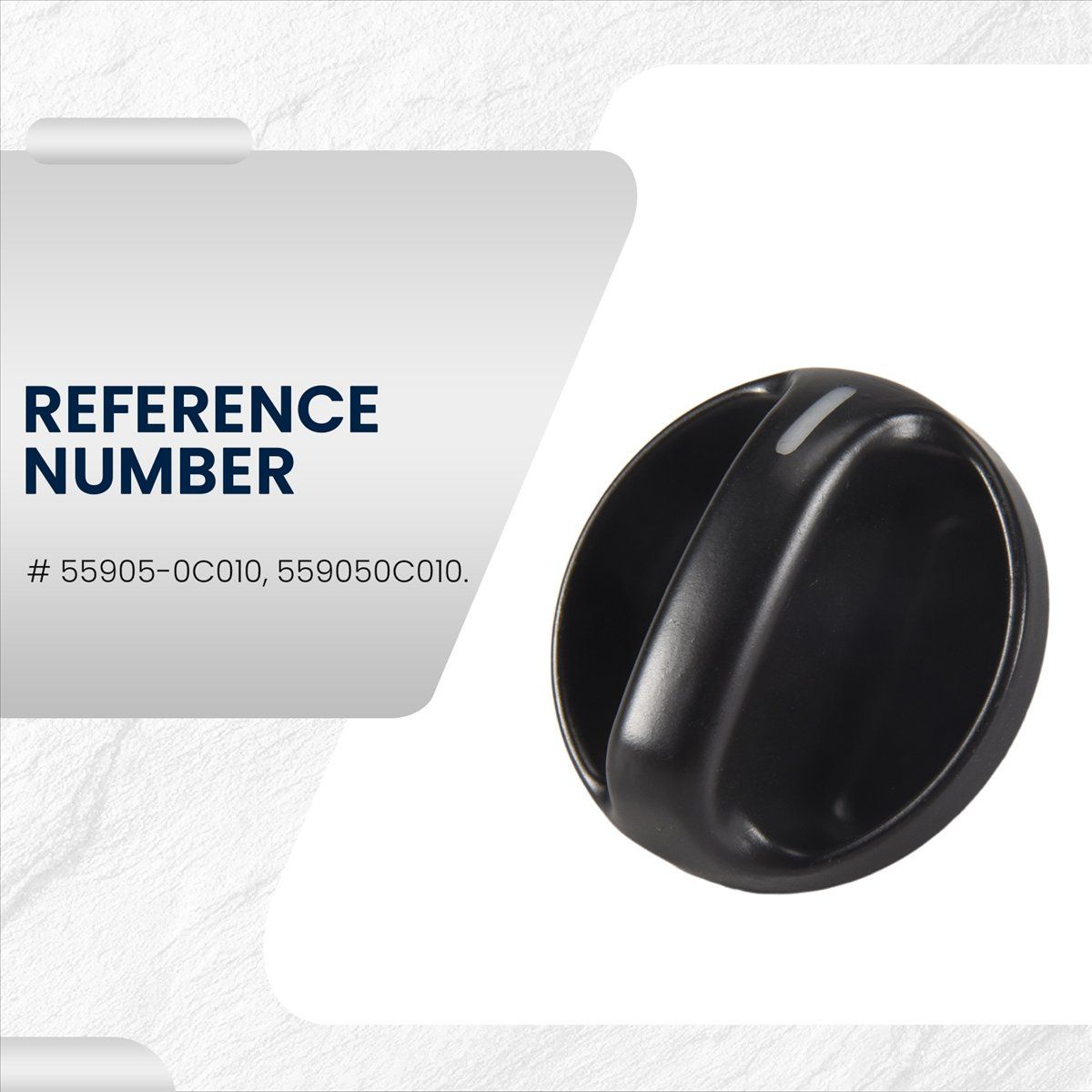 Ручка управления климат-контролем для Toyota Tundra 2000-2006 гг. 55905-0C010 (черная)