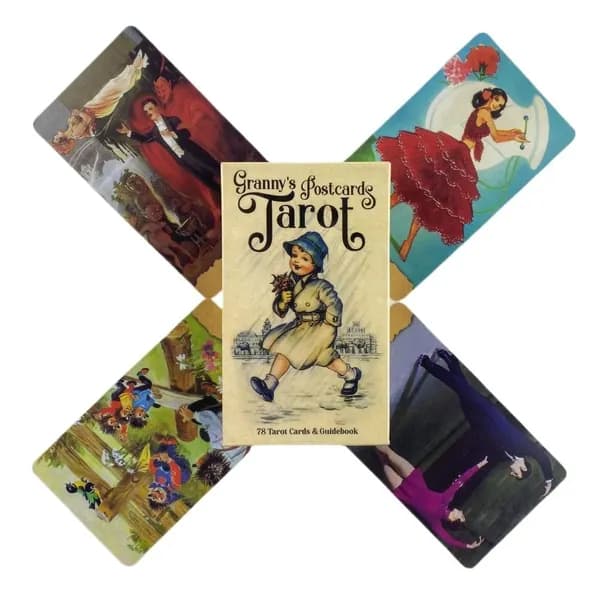 yunzhongyao карты Таро Бабушкины открытки/Granny Post Cards Tarot