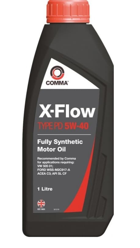 Comma X-FLOW TYPE PD 5W-40 Масло моторное, Синтетическое, 1 л