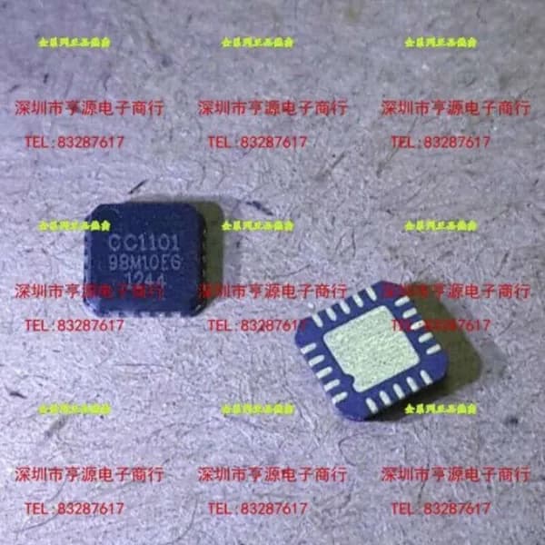 5 шт. CC1101 CC1101RTKR CC1101RGPR RF QFN20 Электроника чип