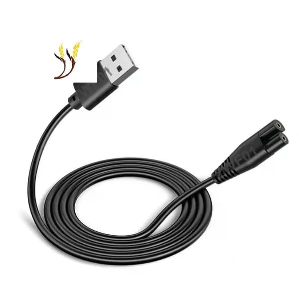 USB-адаптер питания для зарядки ирригатора Waterpik WP360 WP360W WP462 WP462W WP450 WP450W WP450EC WP462E, черный, 1 м