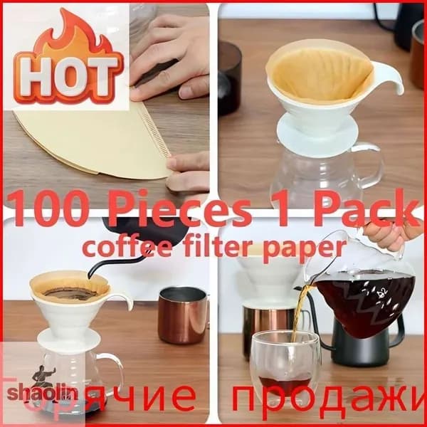 Фильтр для кофе, 100 шт