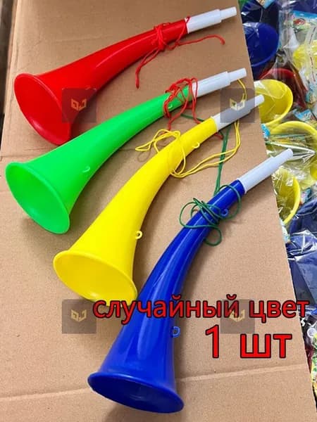 Пластиковая труба для поддержки футбольной команды/Вувузела болельщика-1шт