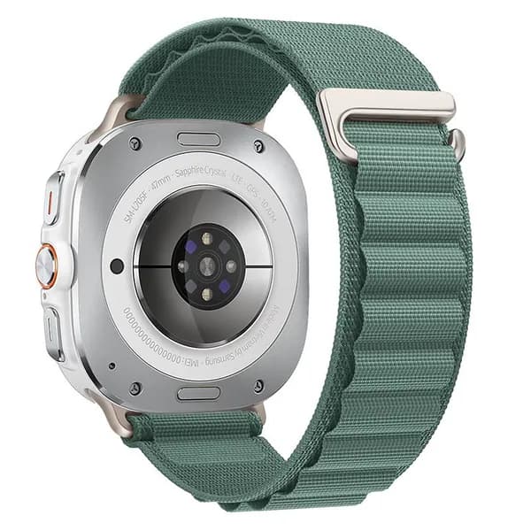 Нейлоновый ремешок-петля для Galaxy Watch Ultra 47 мм, дышащий спортивный ремешок для Samsung Watch Ultra 2025