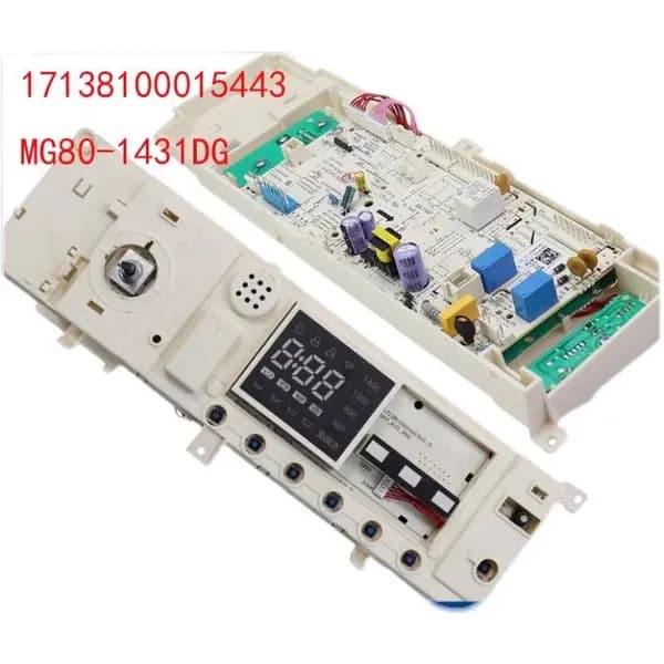 Плата управления для стиральной машины MIDEA MG80-1431DG, 17138100015443, 1 шт.