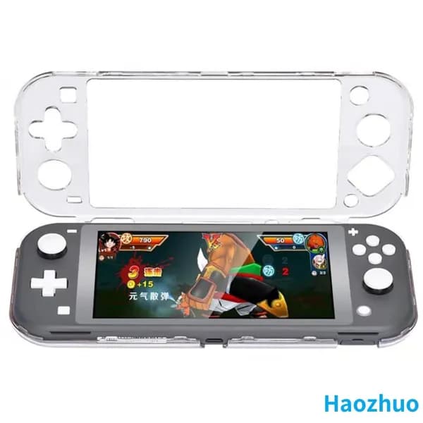 Чехол для Nintendo Switch Lite из поликарбоната прозрачный ударопрочный