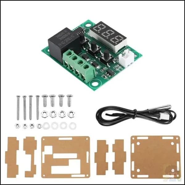 J6W1209 DC 12V Плата цифрового контроллера температуры -50-110 C Электронный переключатель модуля управления температурой (1 шт.)