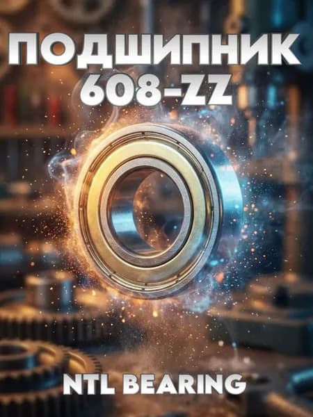 Подшипник на самокат Novatrack Wolf / Pixel на колеса NTL BEARING - 1 ШТ.