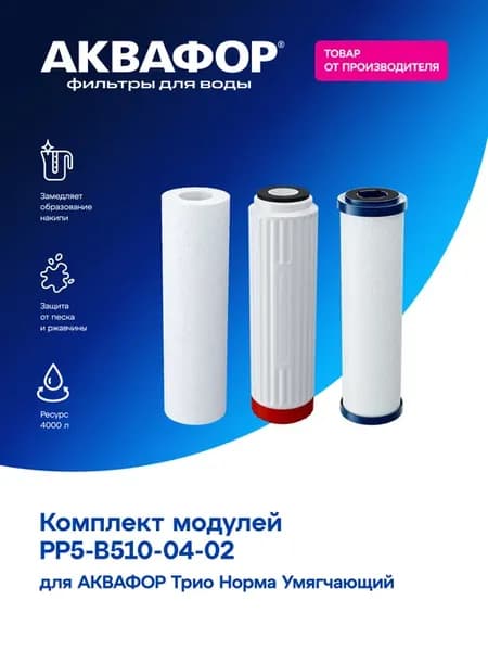 Комплект модулей сменных фильтрующих РР5-В510-04-02