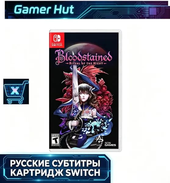 Игра Bloodstained: Ritual of the Night (Nintendo Switch, Русские субтитры)