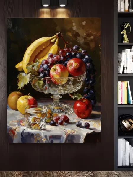 Картина "Печать струй" 30x40 см