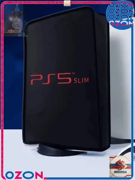Сумка для хранения игровой консоли PS5 Slim /Пылезащитный чехол/ защитный чехол для игрового контроллера