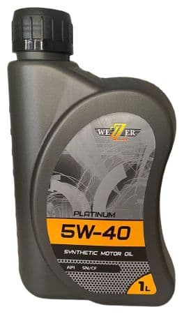 Wezzer Platinum 5W-40 Масло моторное, Синтетическое, 1 л