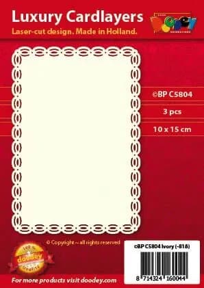 Подложка для открытки A6 "classic 1" (10.5 х 14.85 см.) / Doodey, артикул BPC5804