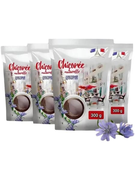 Цикорий натуральный растворимый Chicoree Naturelle 300 гр. х 4 шт.