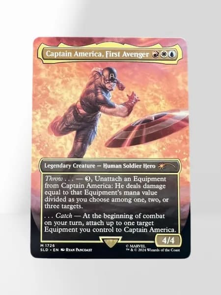 TCG Прокси-карты MTG Proxy МТГ Captain America, First Avenger