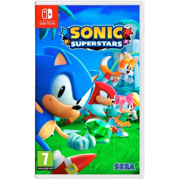 Игра Sonic Superstars Nintendo Switch, русские субтитры